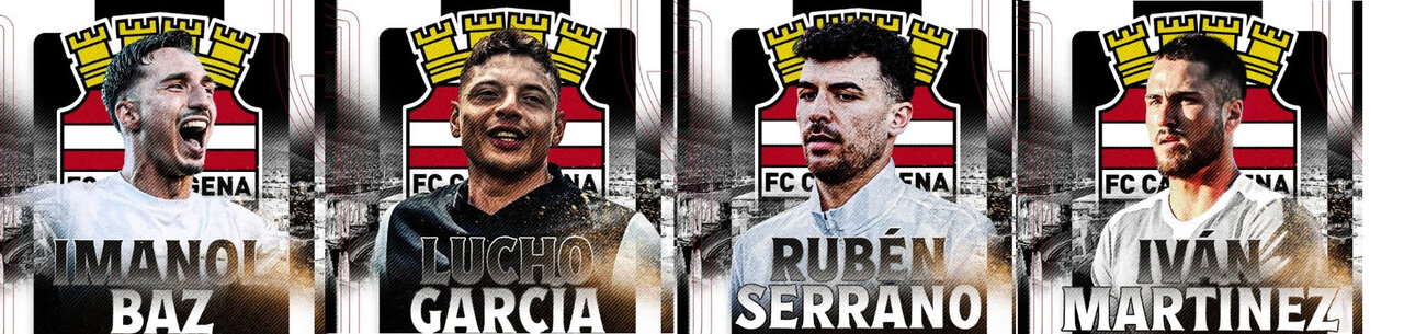 Imanol Baz, Lucho García y Rubén Serrano e Iván Martínez, primeros fichajes para la 25-26/FCC