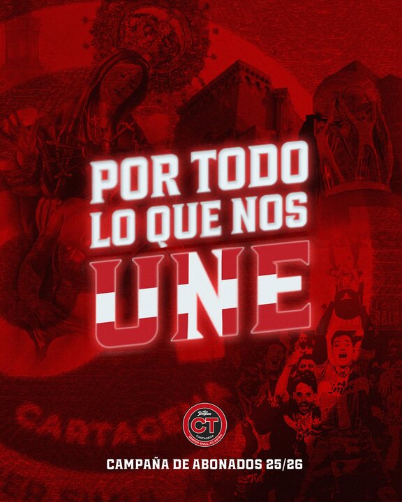 Cartel de la nueva campaña de abonos/JCT
