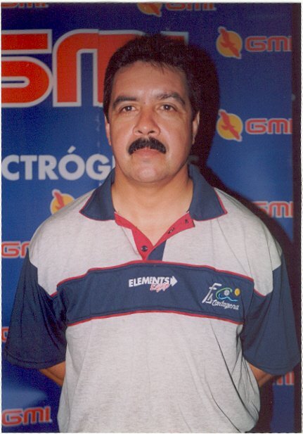 Adolfo Ruíz en su etapa al frente del equipo cartagenero/JCT