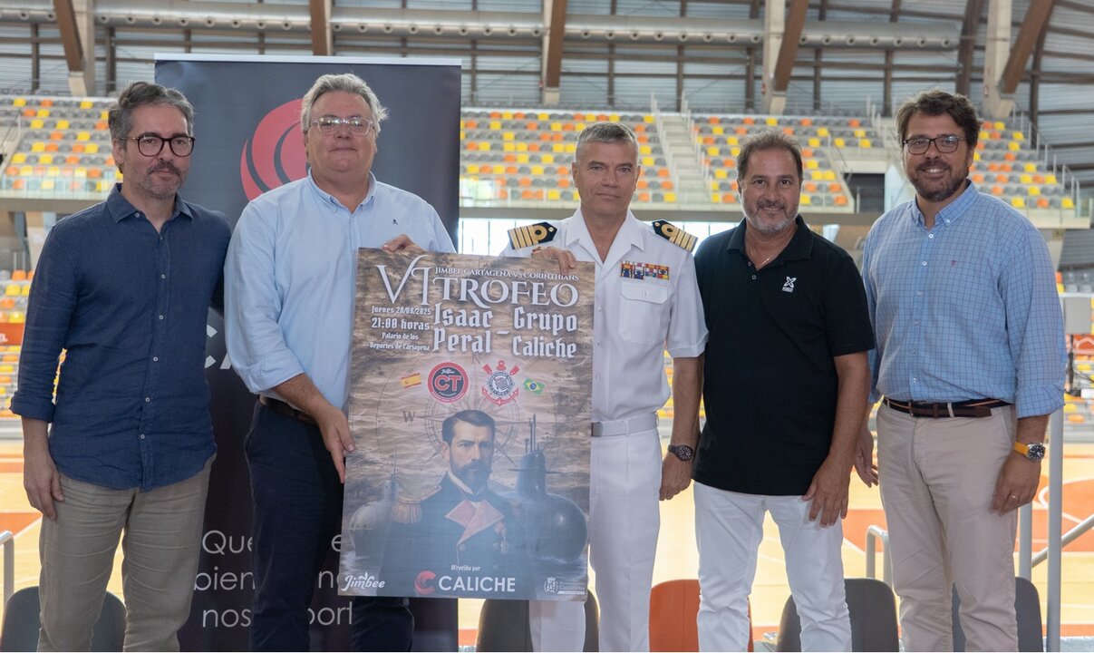 Presentación del partido/Foto: JIMBEE CARTAGENA