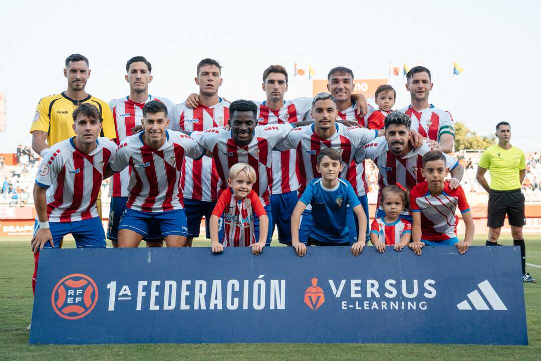 Once del Algeciras en el último partido liguero ante el Europa/Foto: ALGECIRAS CF