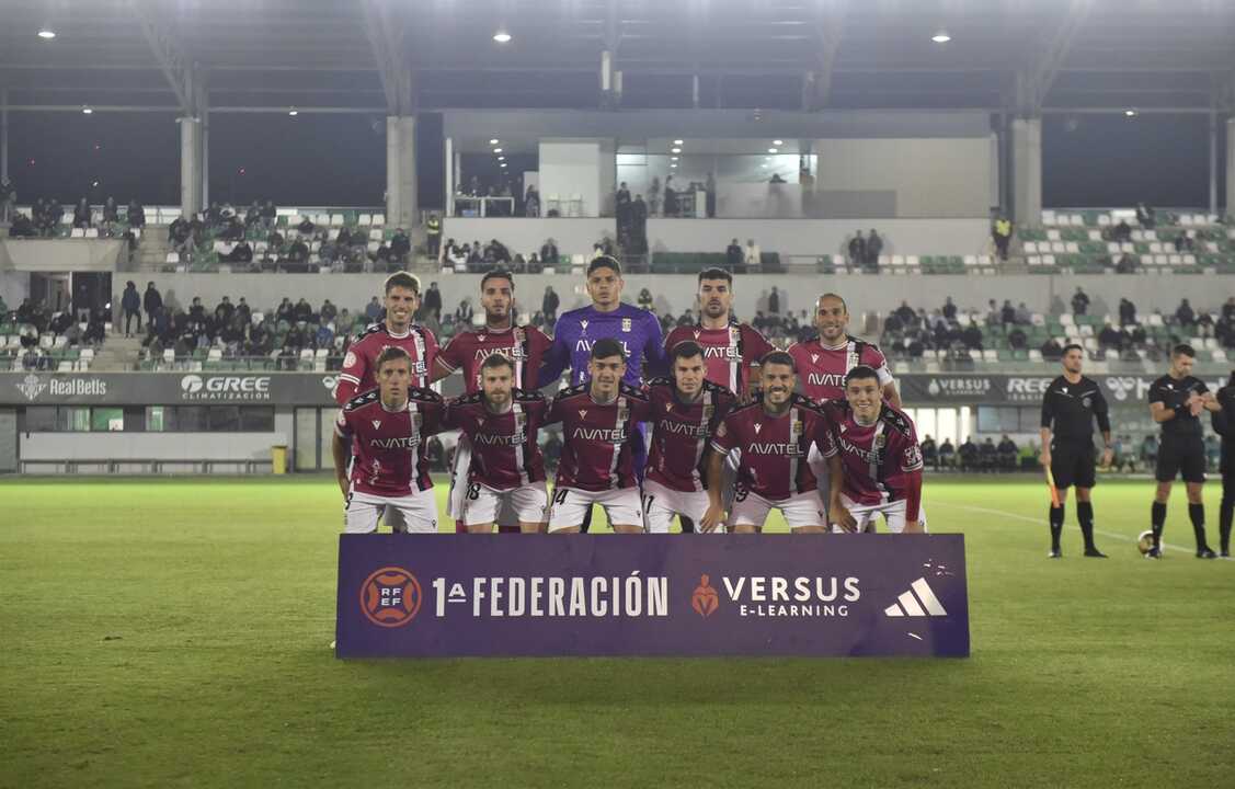 Once inicial alineado por Javi Rey con la principal novedad de De Blasis/Foto: FC CARTAGENA