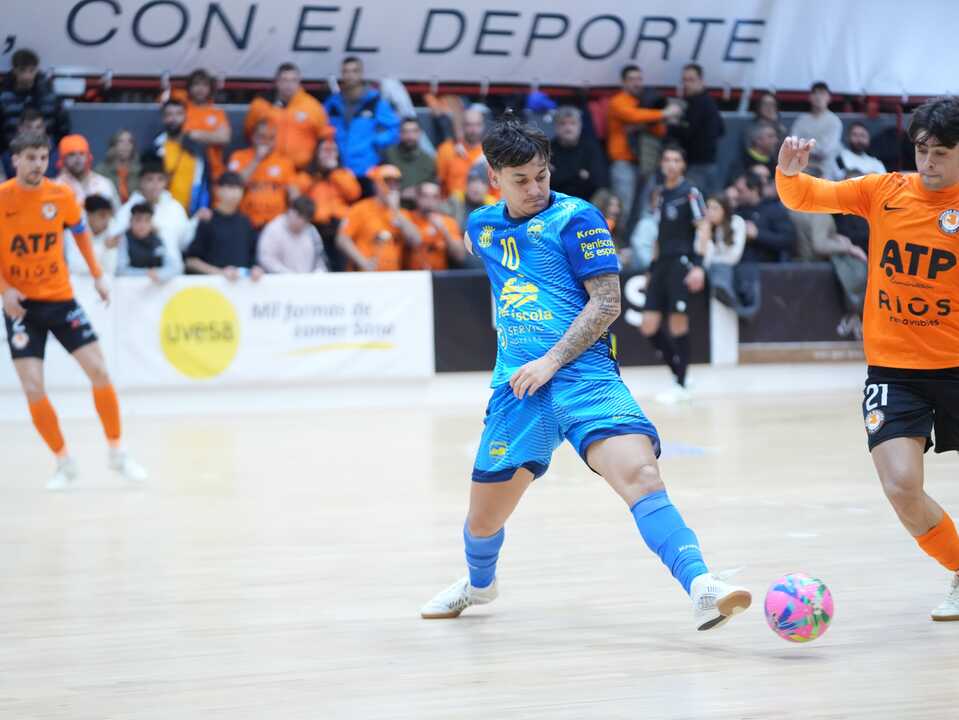 El equipo castellonense busca dar la sorpresa en el Palacio de los Deportes/Foto: SERVIGROUP PEÑÍSCOLA