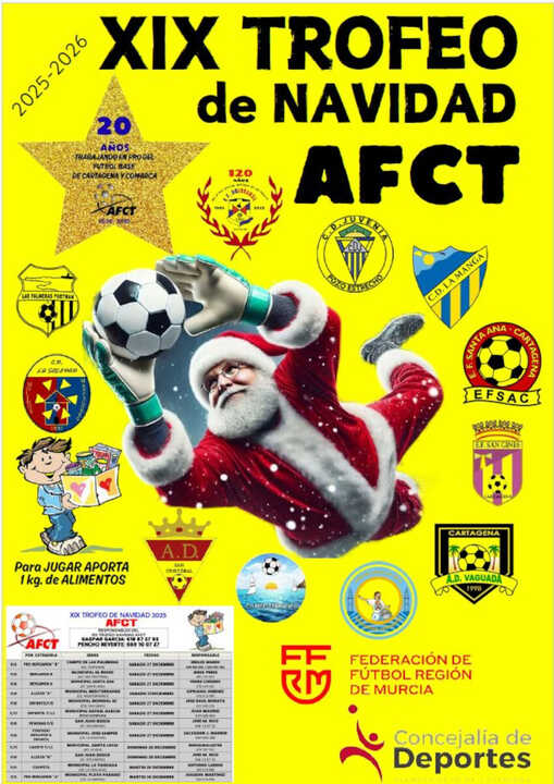 Cartel promocional del torneo/Foto: CARTAGENA.ES