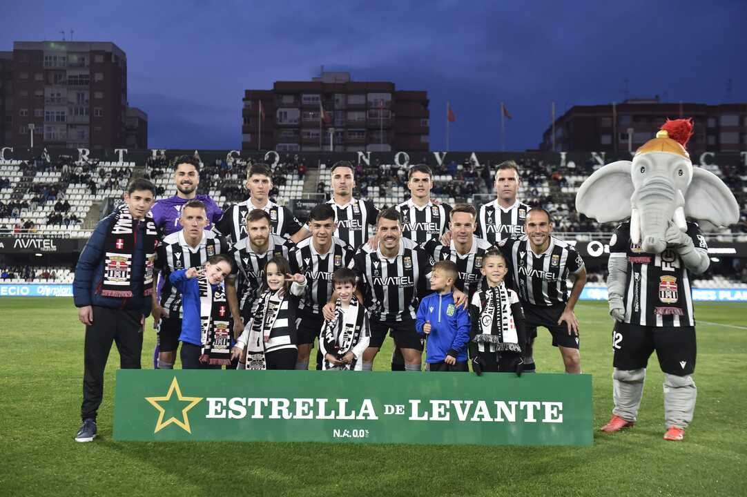 Once inicial escogido por Javi Rey/Foto: FC CARTAGENA