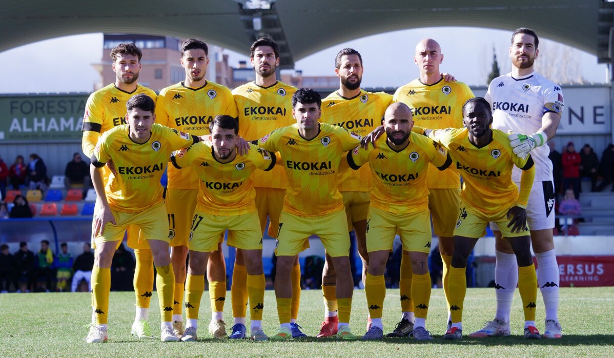 El equipo alicantino obtenía un punto en su visita a Tarazona la pasada semana/Foto: HÉRCULES CF